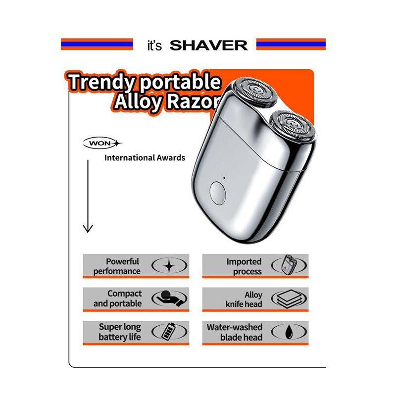 Mini Magnetic Men Electric Shaver πβ