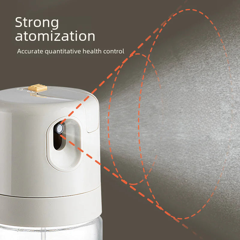Oil Bottle with Spray and Pour Function
